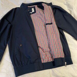 Exellent Condition Ben Sherman Harrington Bomber in Navy Blue (M)